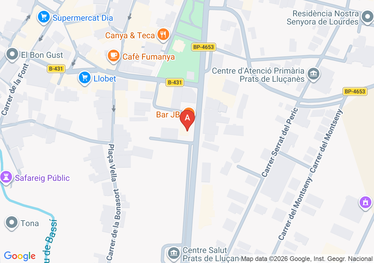 Ubicación de Autoescuela Llucanes