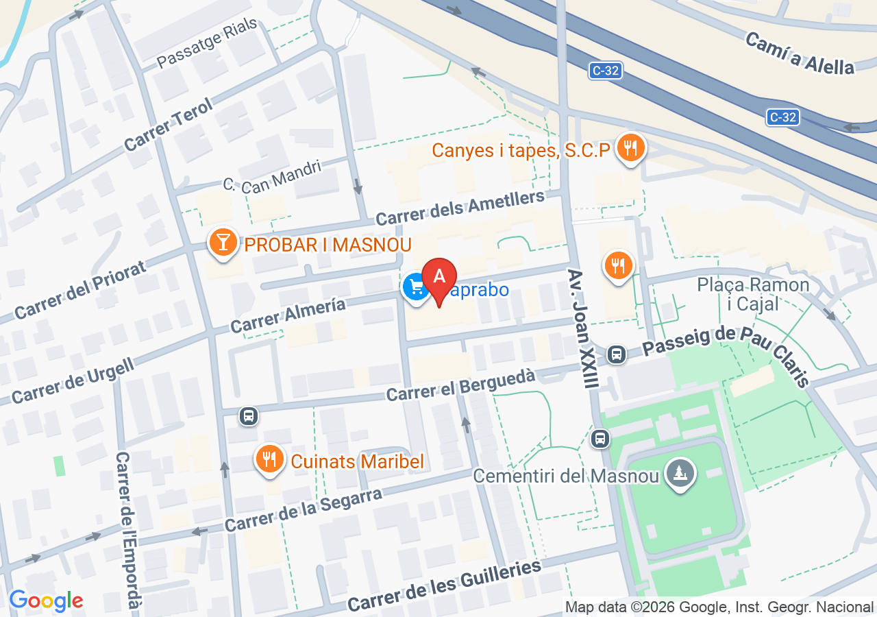 Ubicación Autoescuela Ocata