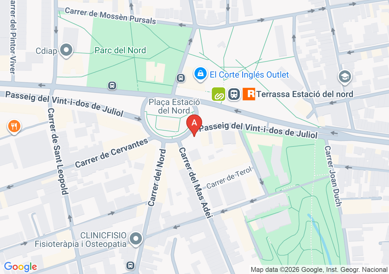 Ubicación Autoescuela Matadepera