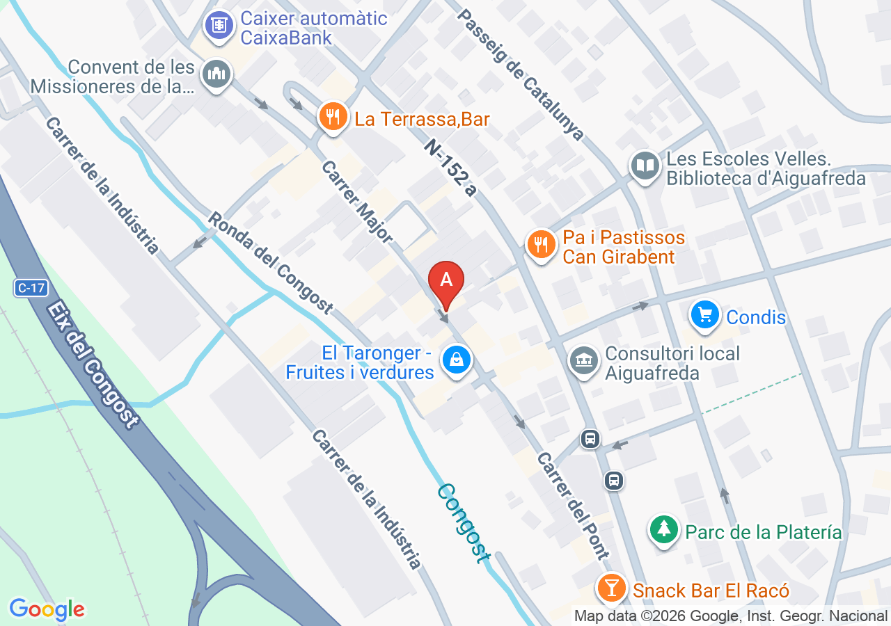 Ubicación Autoescuela Tuneu