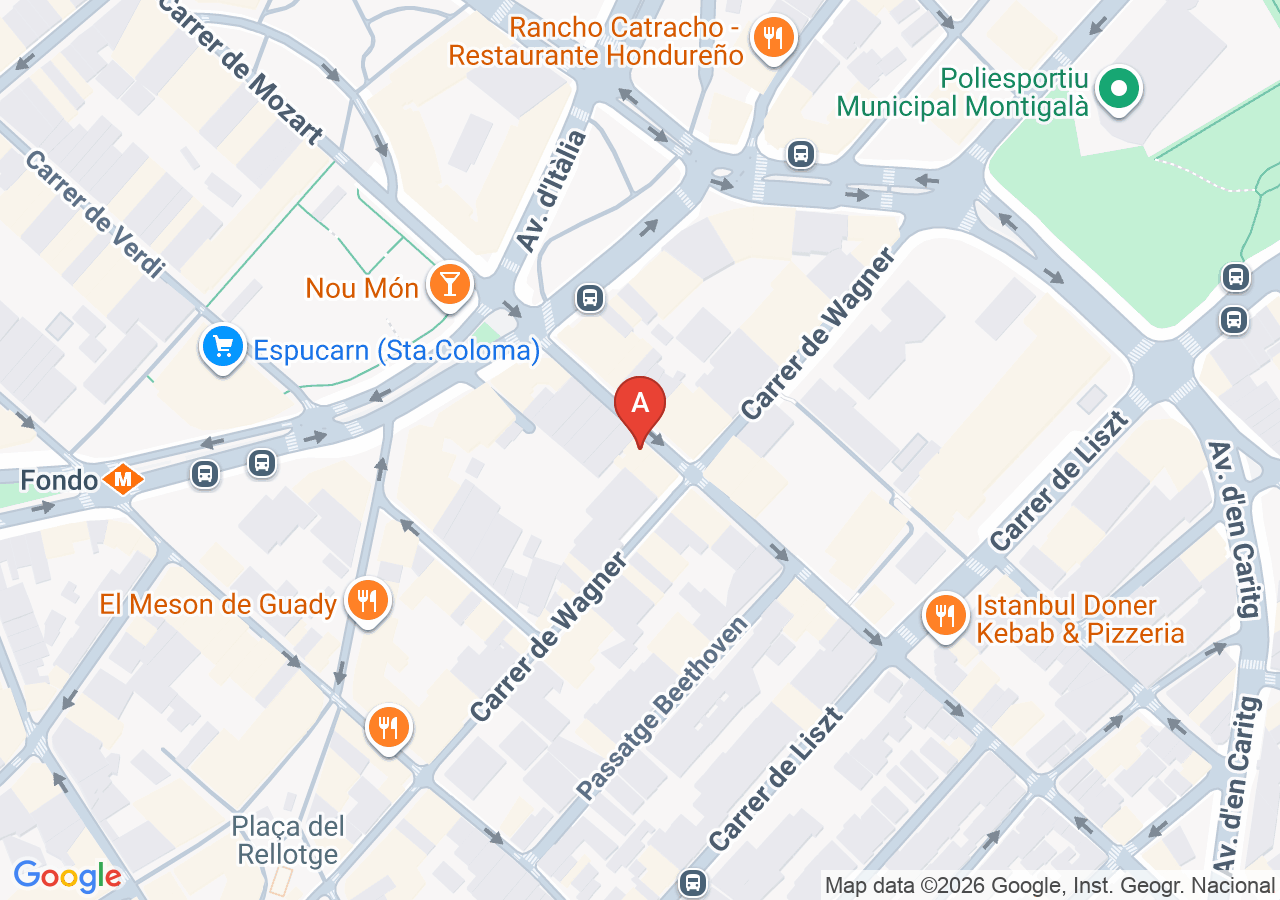 Ubicación de Autoescuela Tetuan