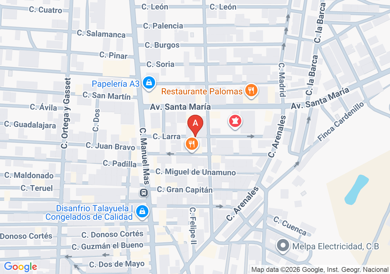 Ubicación de Autoescuela Javier Talayuela
