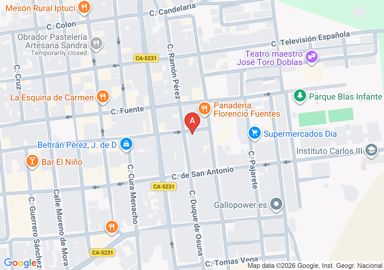 Ubicación de Autoescuela Druida