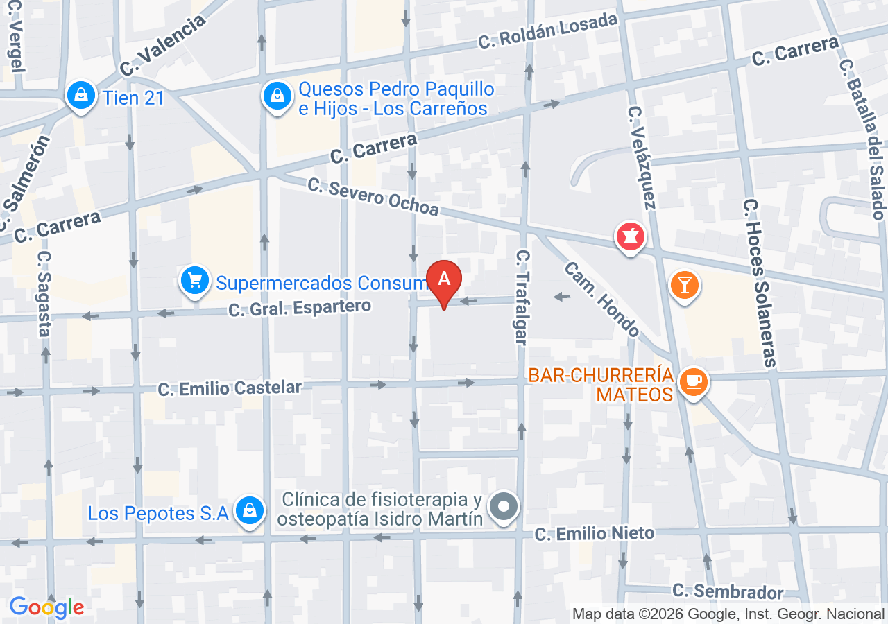 Ubicación de Autoescuela La Solana Sl