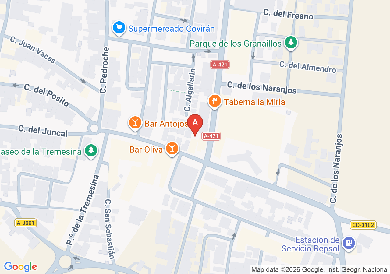 Ubicación de Autoescuela Vial 3
