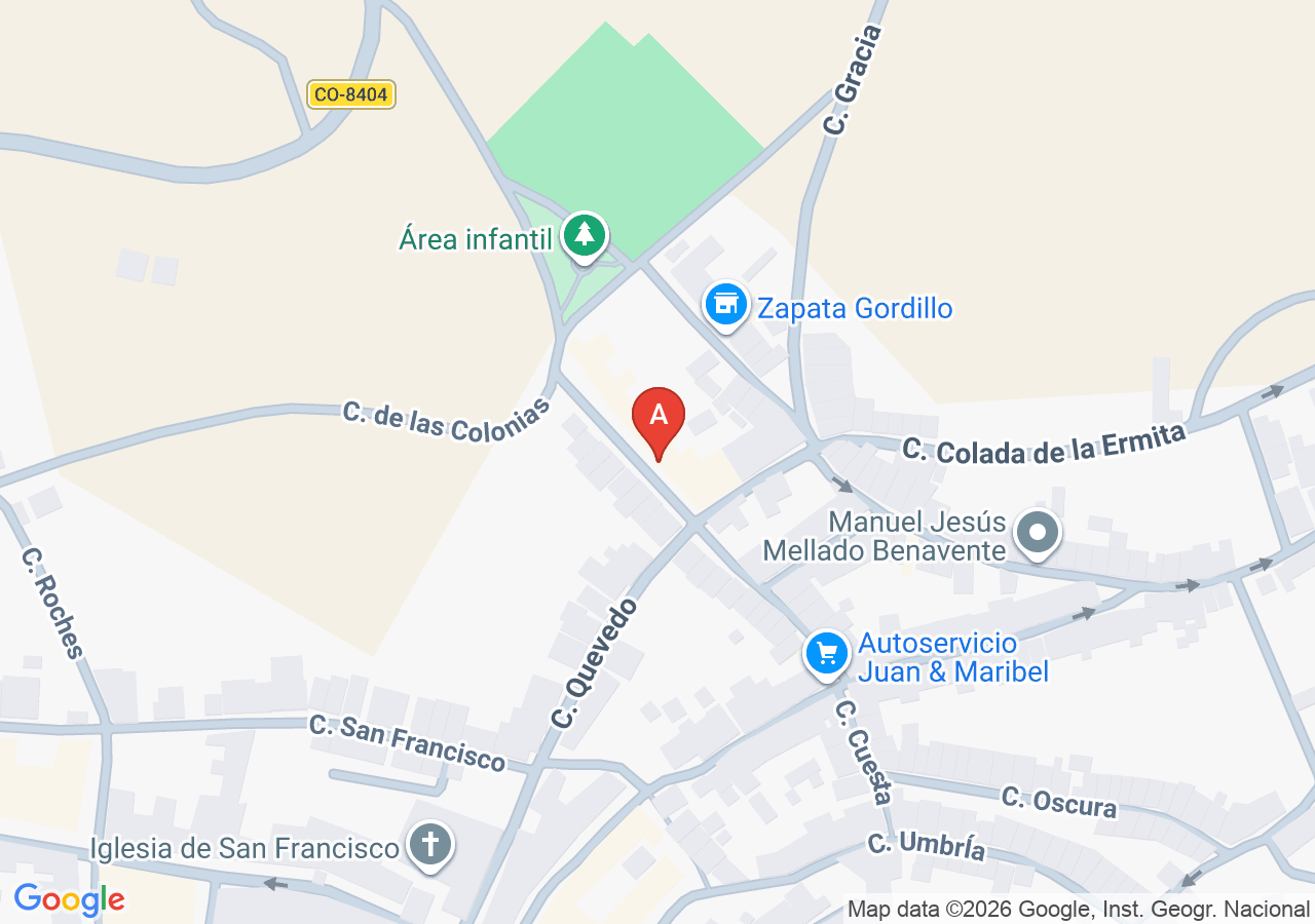 Ubicación de Autoescuela Fuente Obejuna