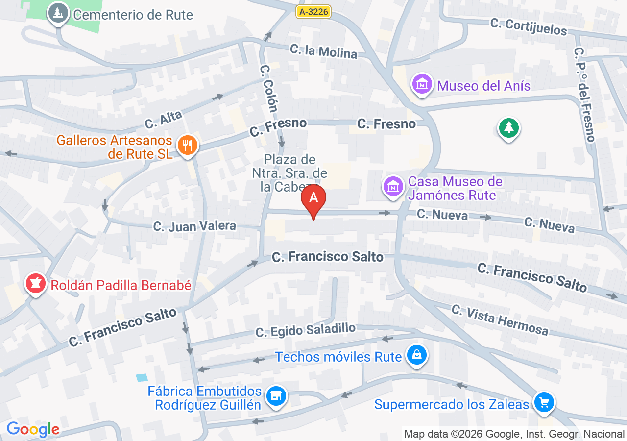 Ubicación de Autoescuela M Sanchez