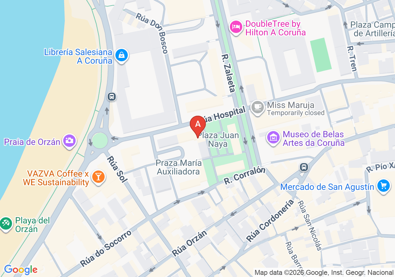 Ubicación Autoescuela Zalaeta S L
