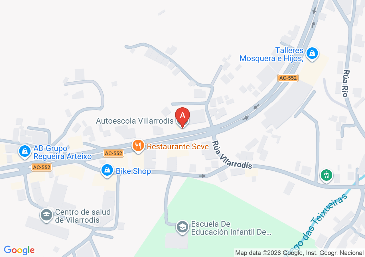 Ubicación de Autoescuela Villarrodis