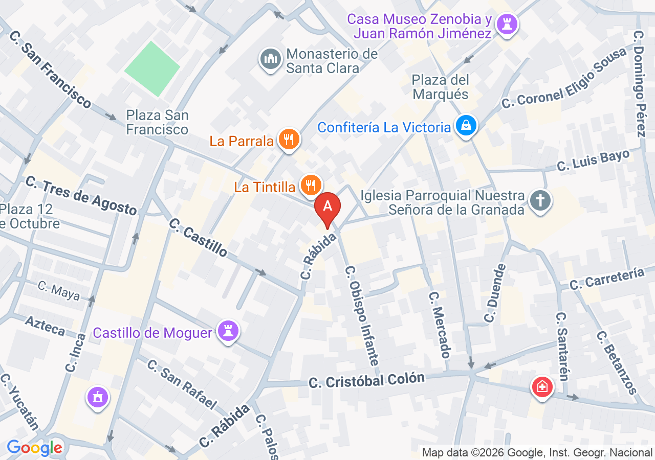Ubicación Autoescuela A E Alcante