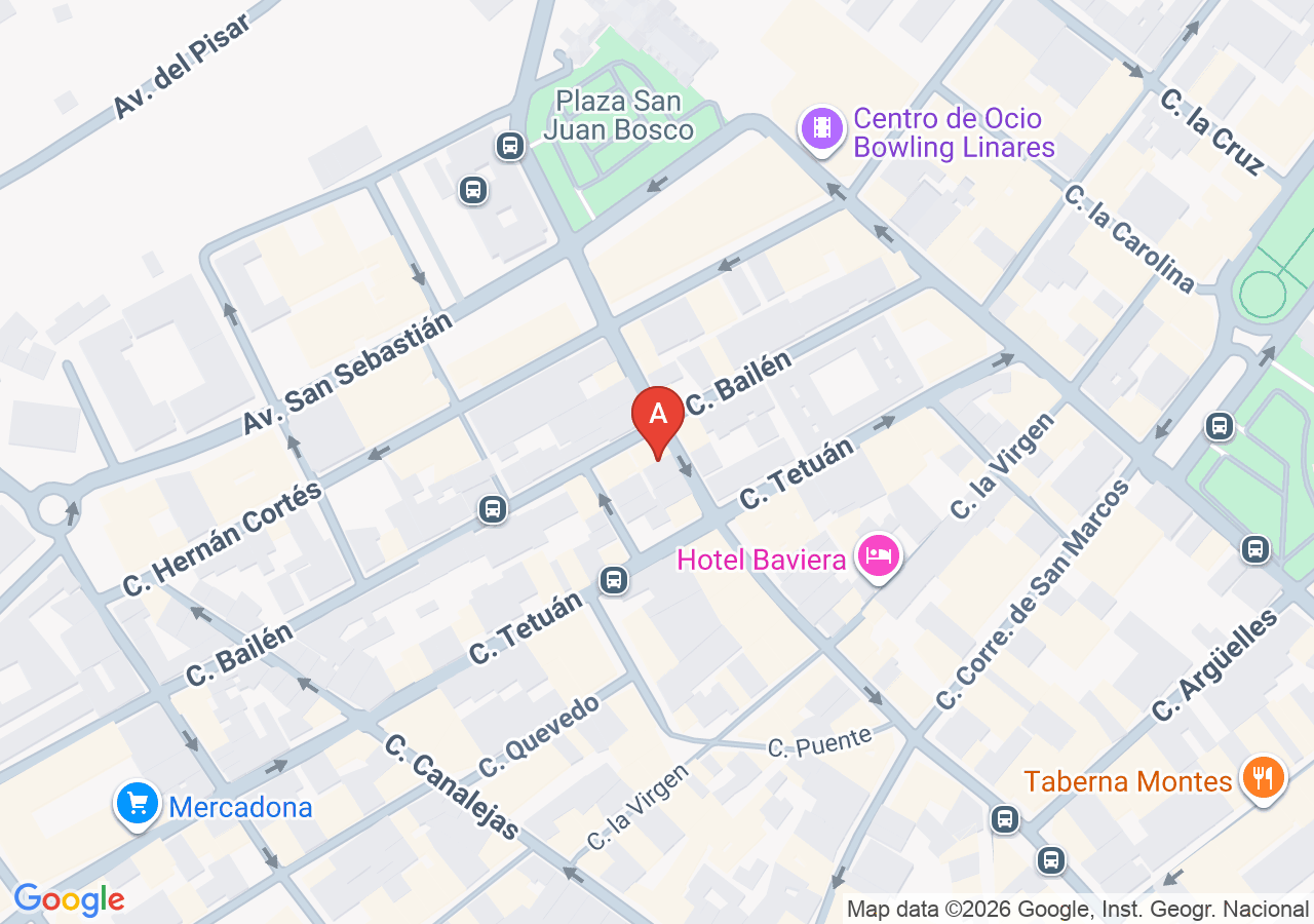Ubicación de Autoescuela Sur