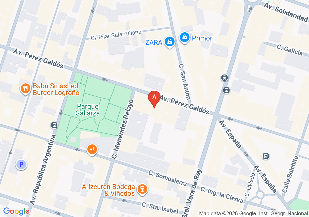 Ubicación Autoescuela Ibañez S L