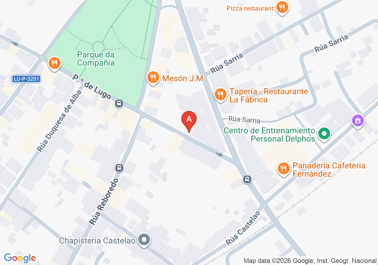 Ubicación Autoescuela Lemos