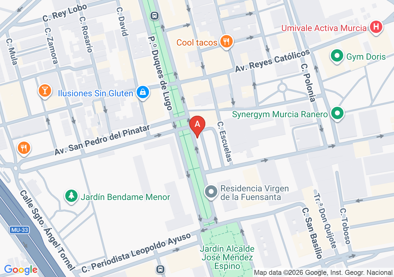 Ubicación de Autoescuela Cfv El Ranero
