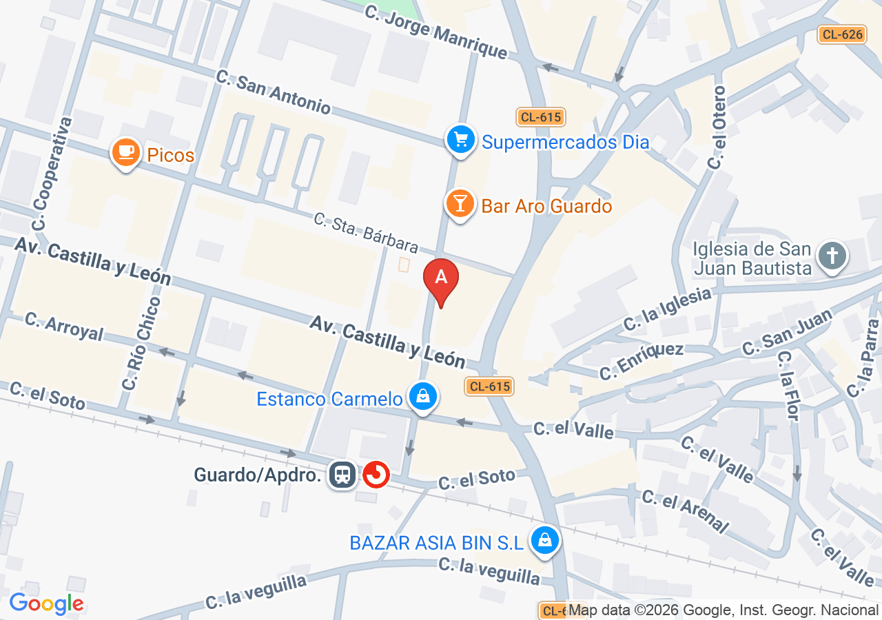 Ubicación de Autoescuela Santa Barbara
