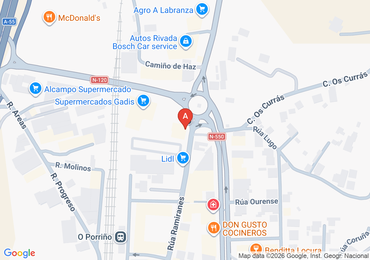 Ubicación de Autoescuela Quyaro S L