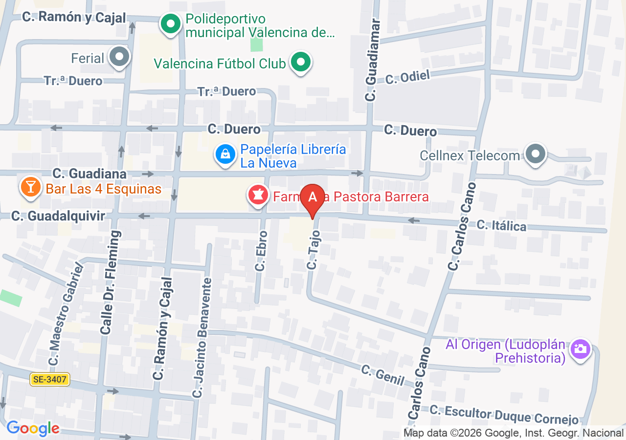 Ubicación de Autoescuela La Estrella
