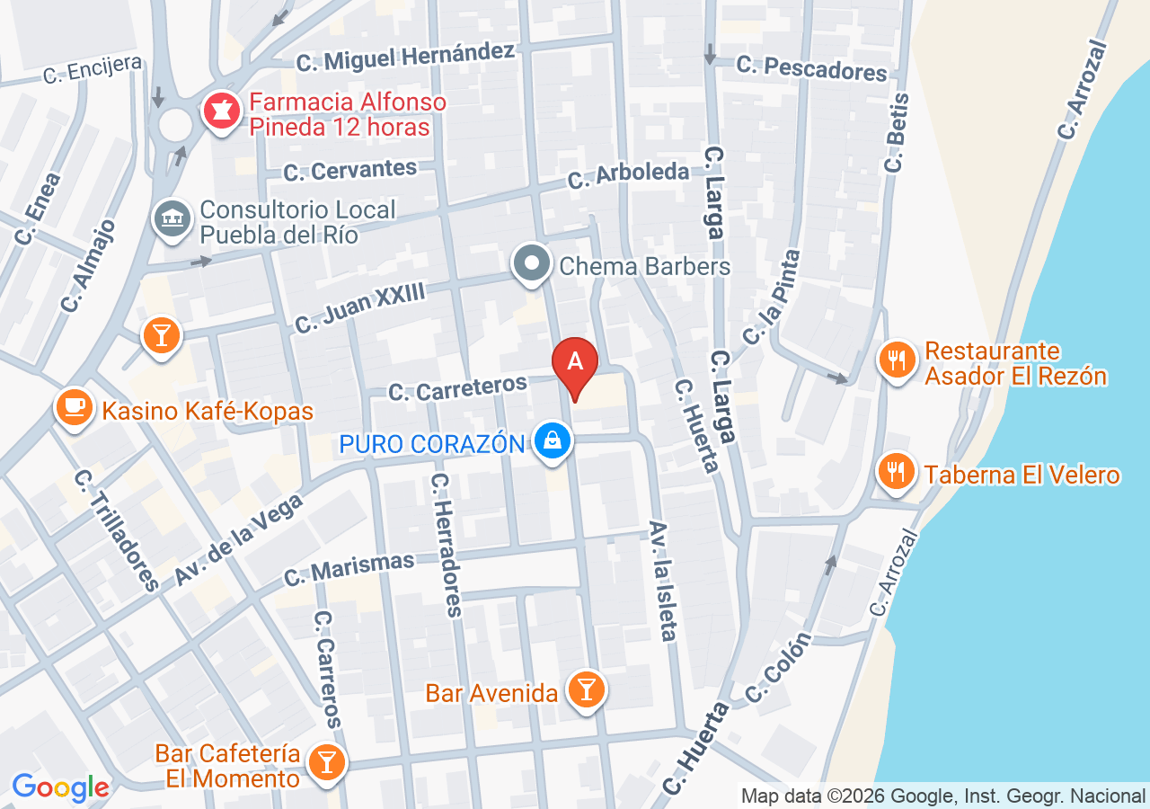 Ubicación de Autoescuela Cigarrera