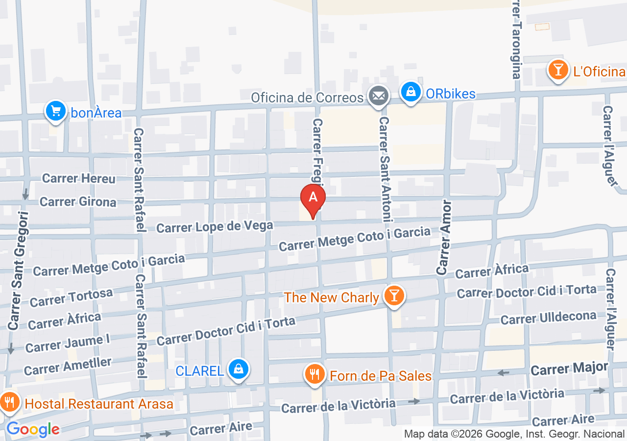 Ubicación de Autoescuela Sola Ferre