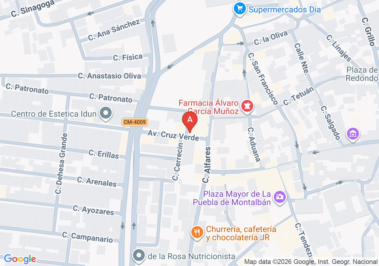 Ubicación de Autoescuela Acevedo