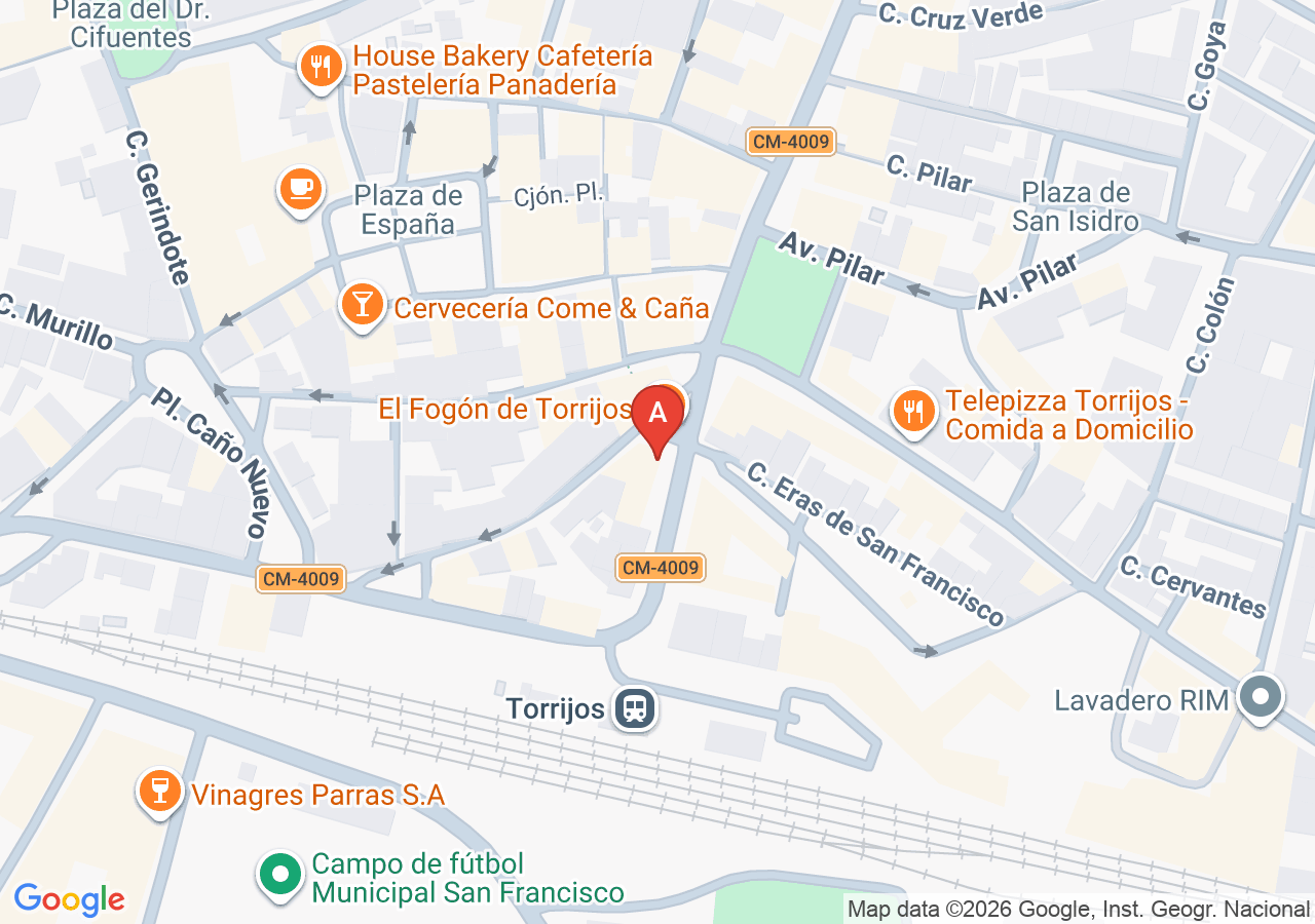 Ubicación de Autoescuela Manzanilla Vial