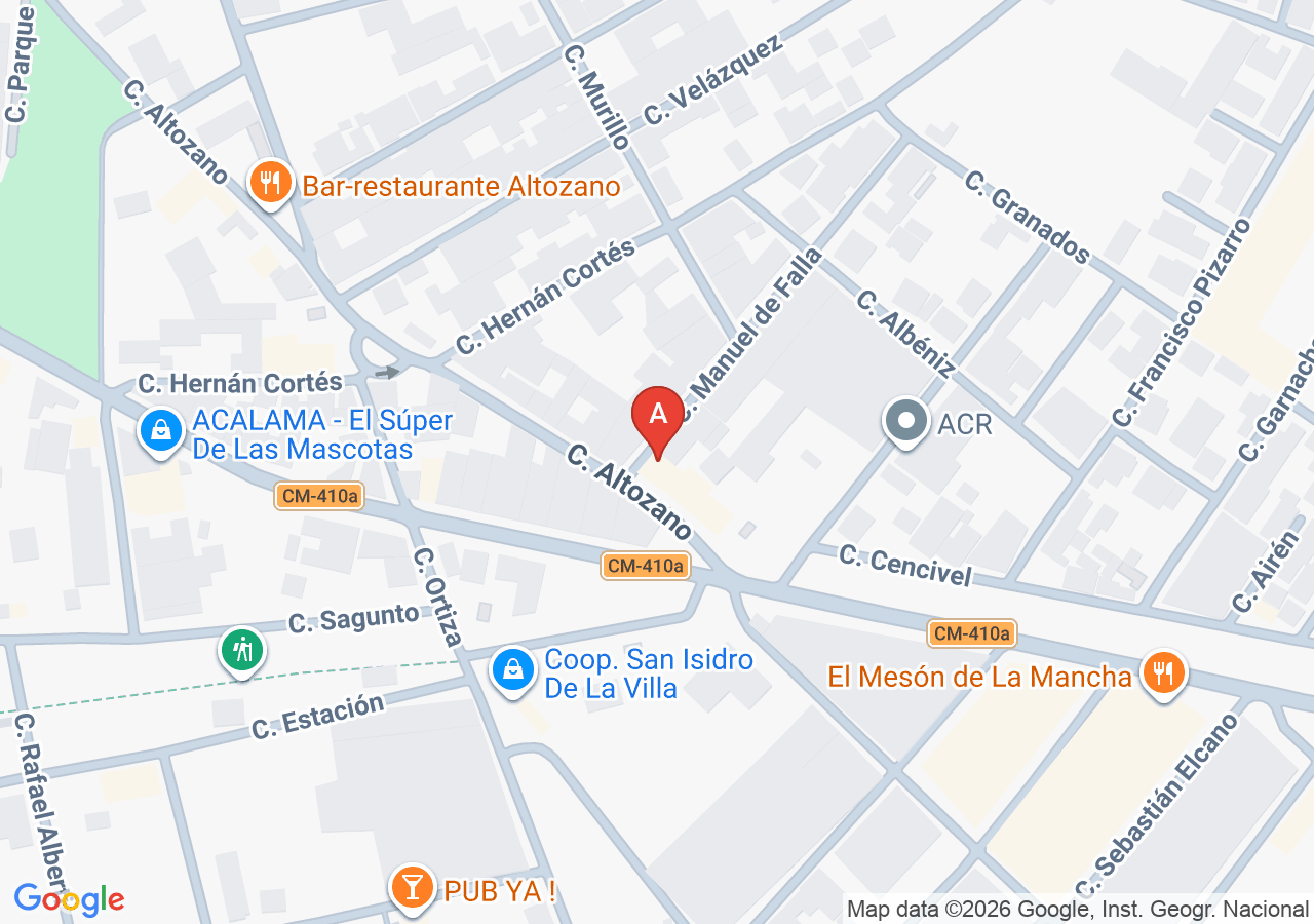 Ubicación de Autoescuela Miangel