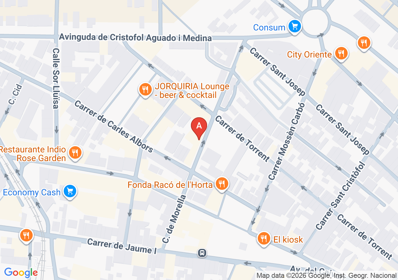 Ubicación de Autoescuela Autoescola Huno
