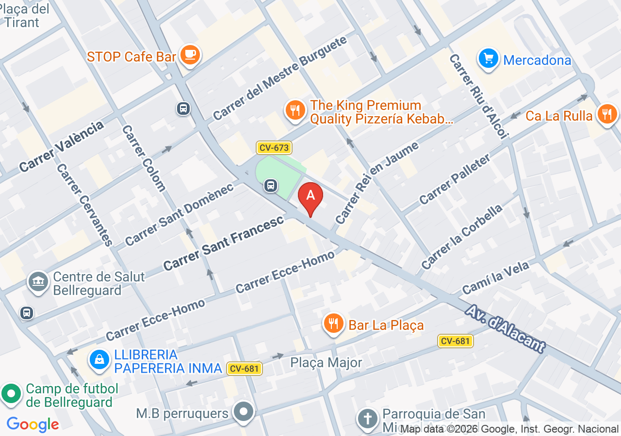 Ubicación de Autoescuela Escriva