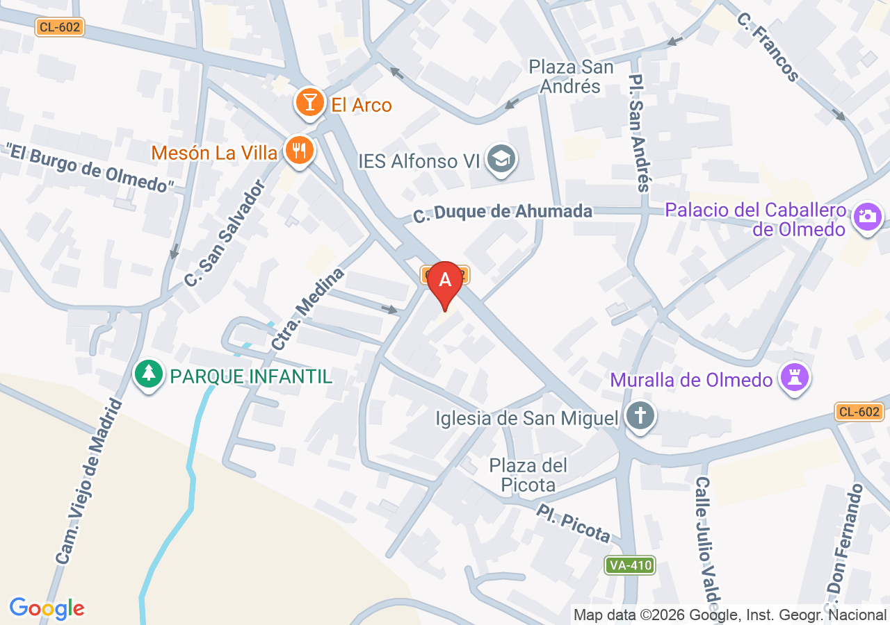 Ubicación de Autoescuela Molpeceres