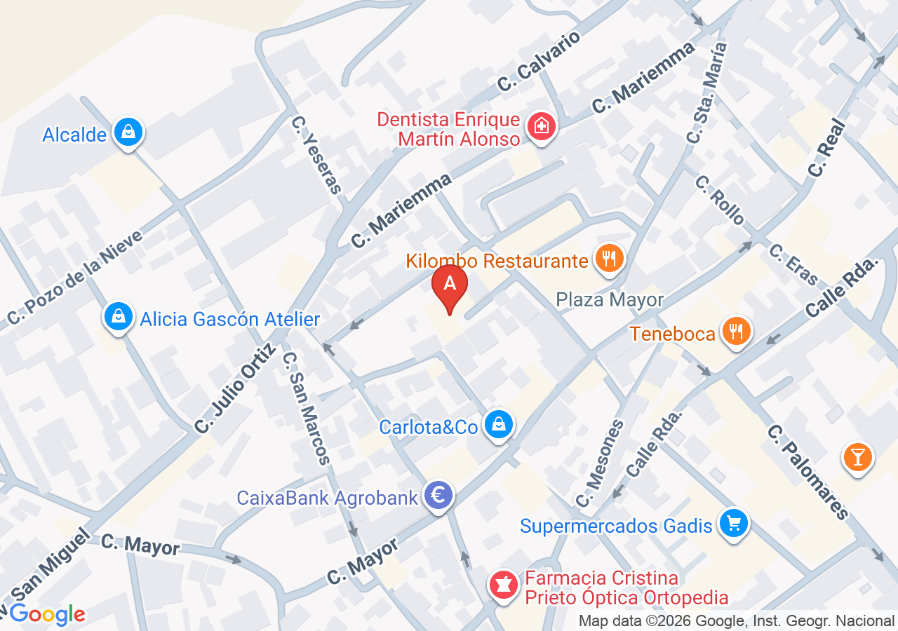 Ubicación de Autoescuela Toño