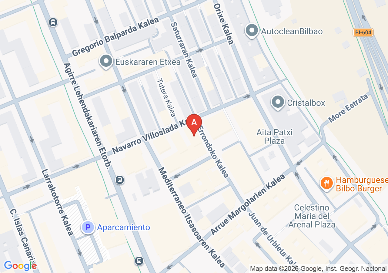 Ubicación Autoescuela Arias Sa