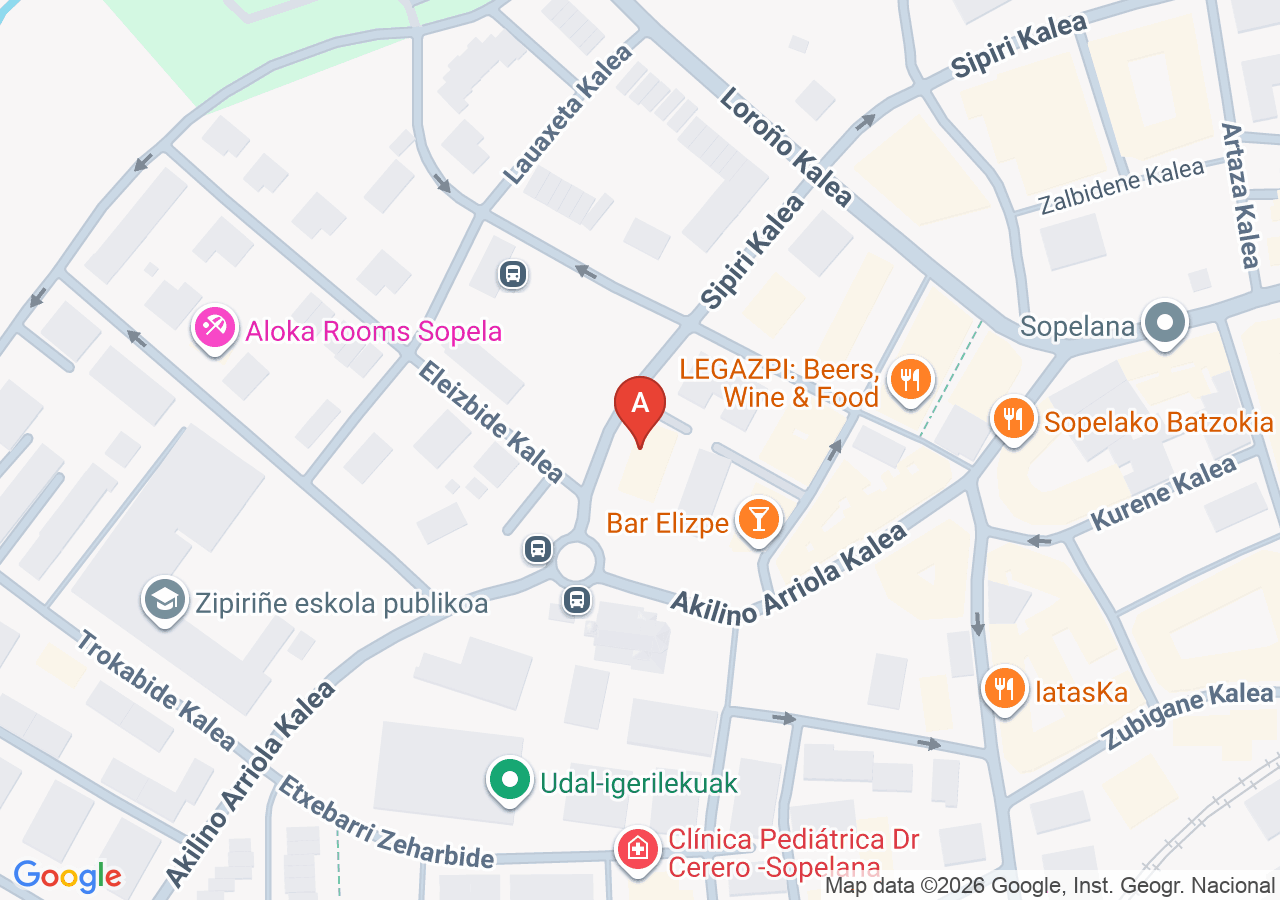 Ubicación de Autoescuela Kaiku