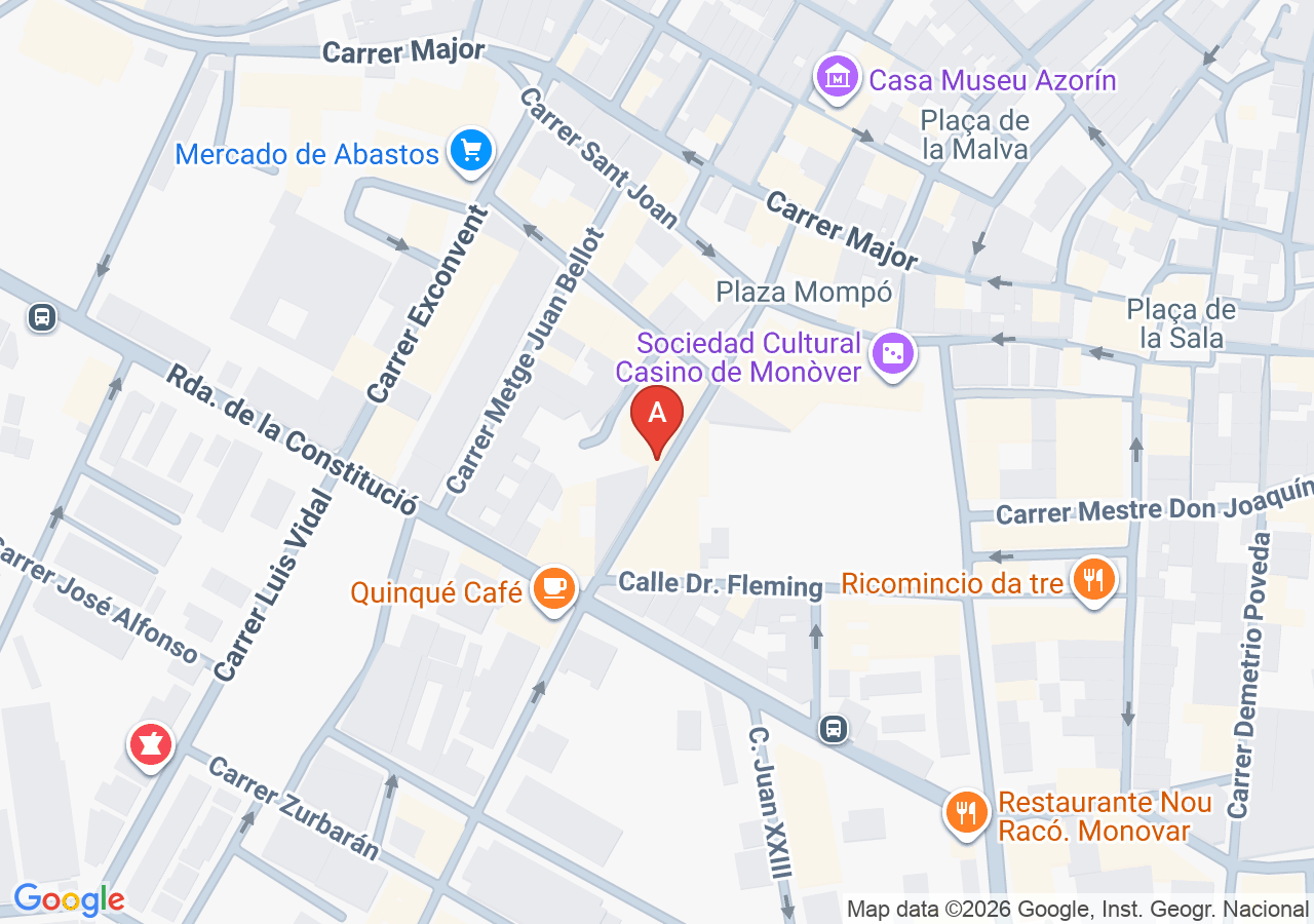 Ubicación de Autoescuela Carrasco