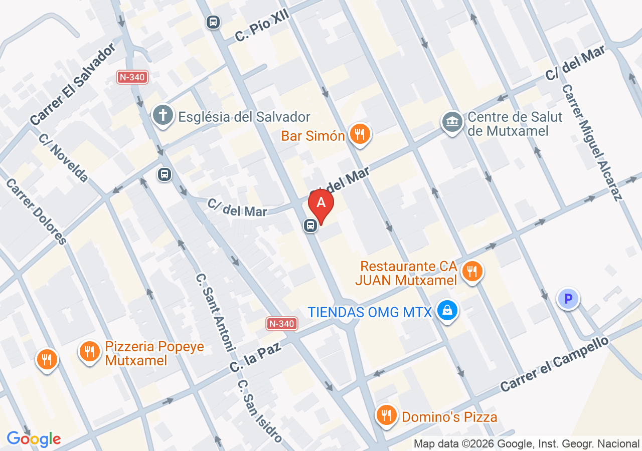 Ubicación de Autoescuela Muchamiel S L