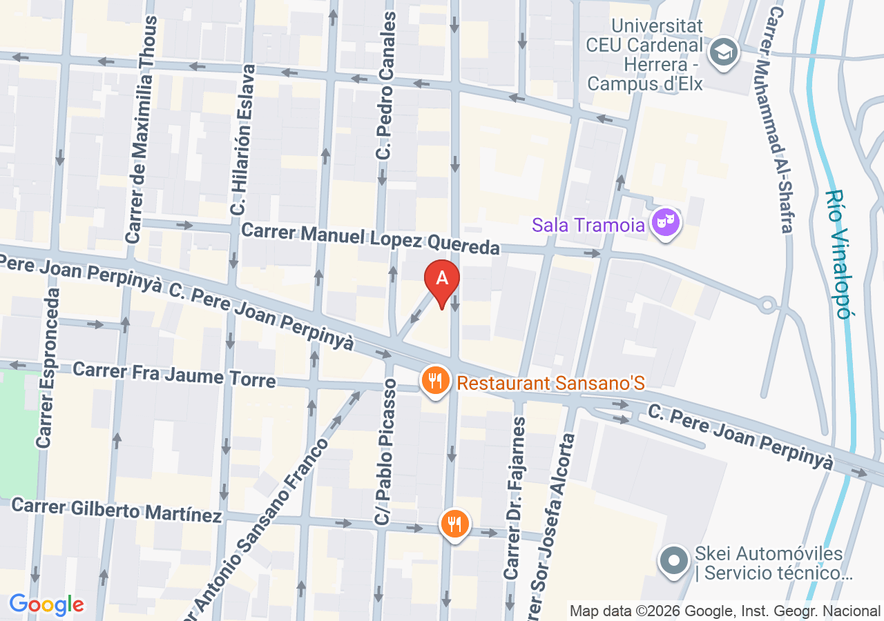 Ubicación de Autoescuela San Pascual