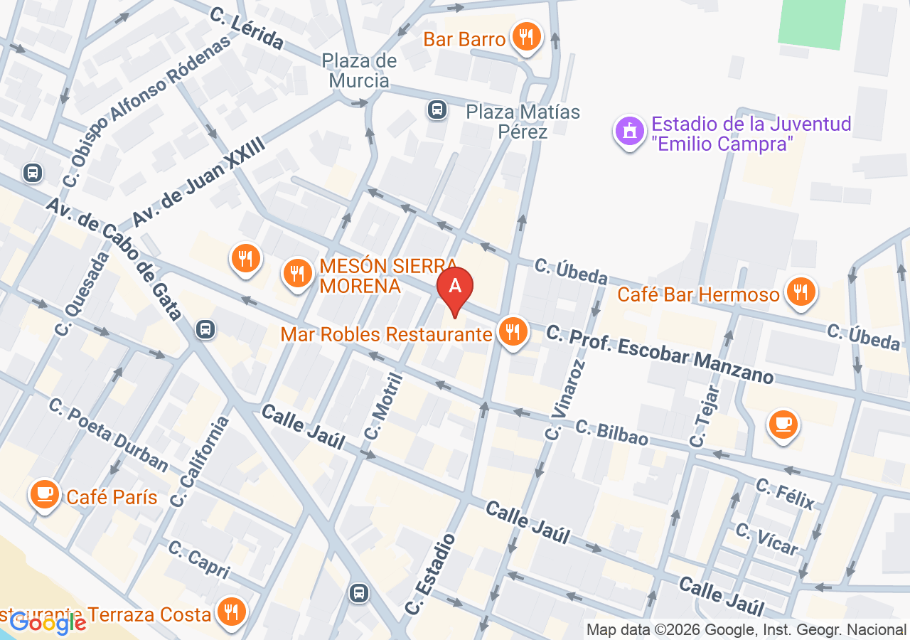 Ubicación Autoescuela Ordunte