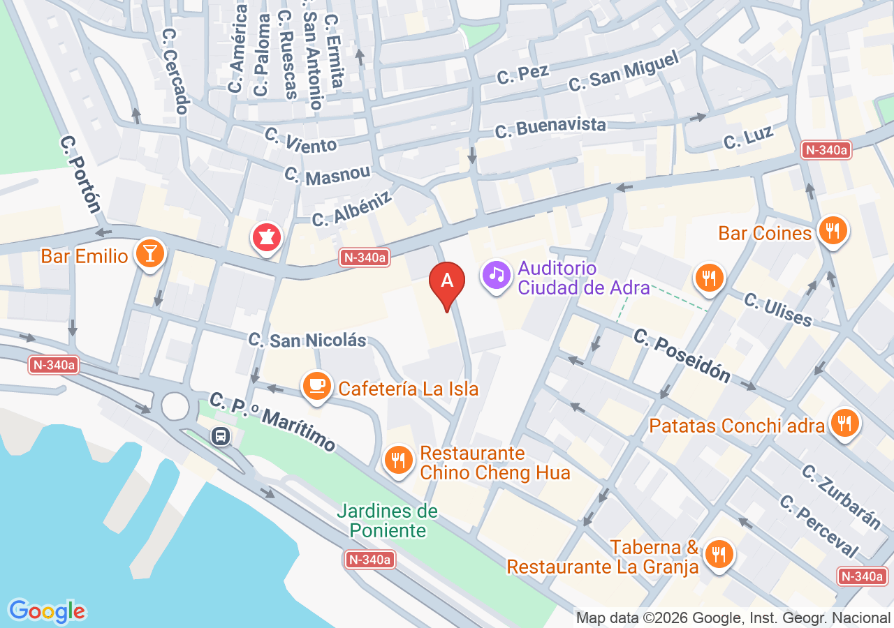 Ubicación de Autoescuela Benjamina