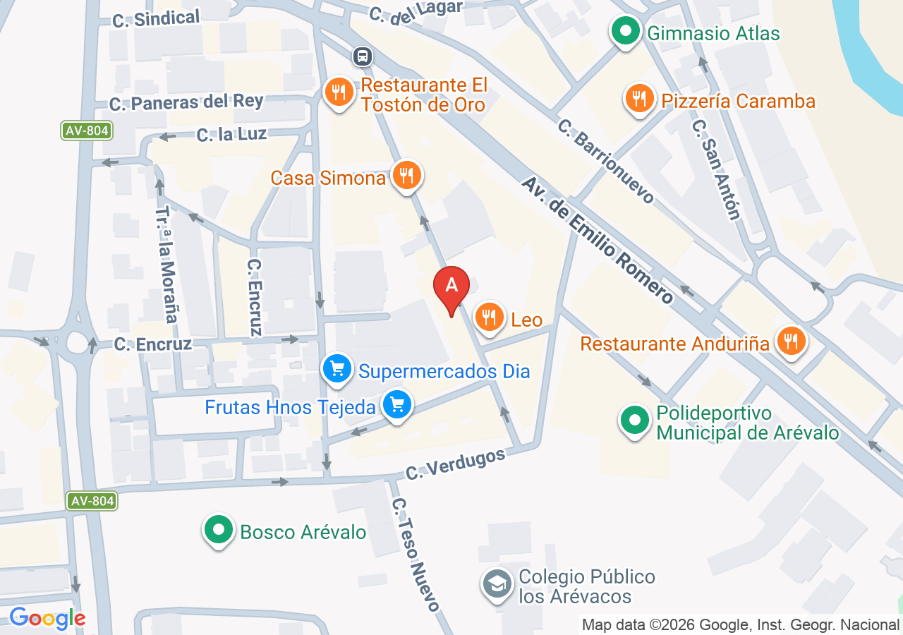 Ubicación de Autoescuela Sanchidrian