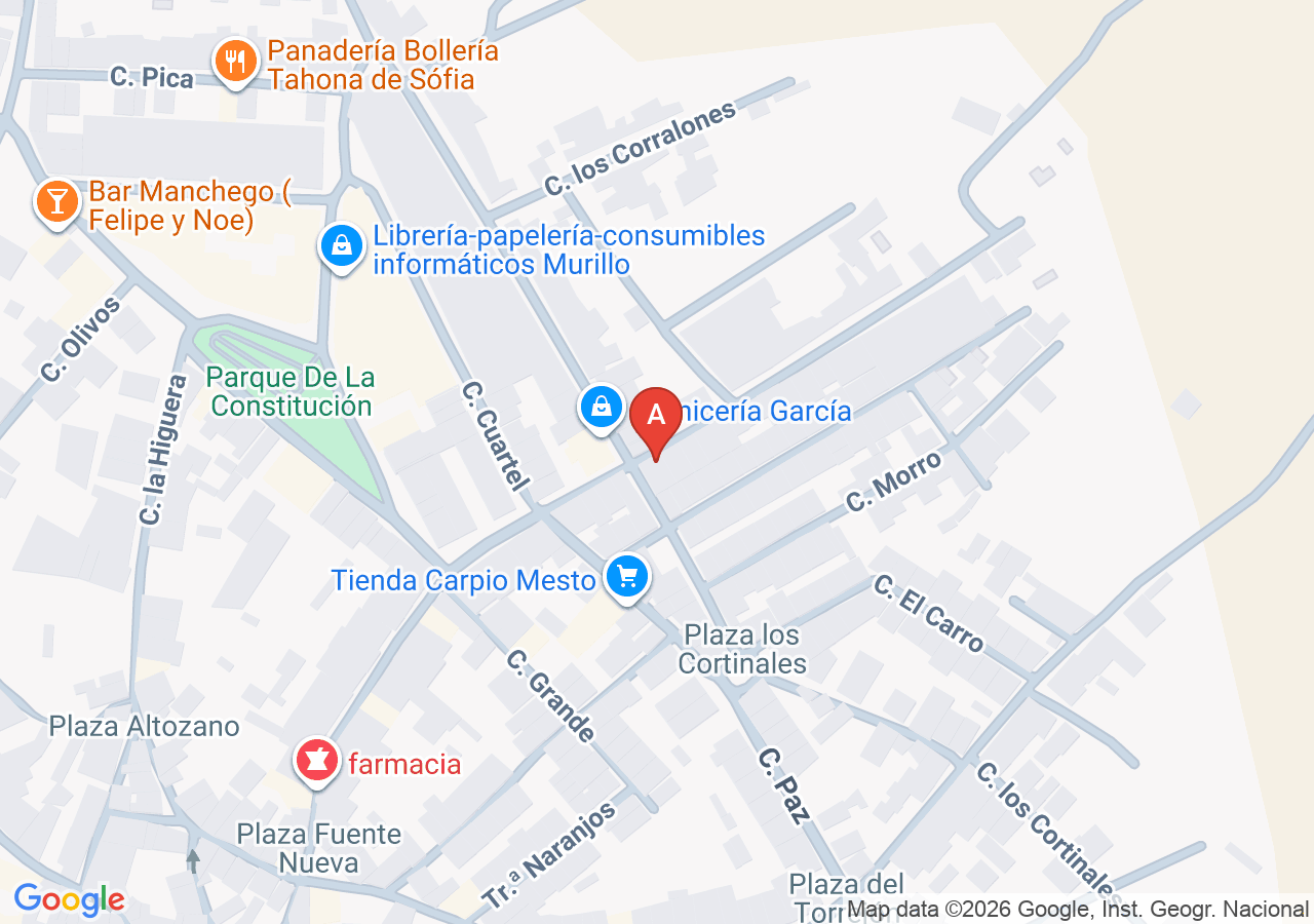 Ubicación de Autoescuela Cijara
