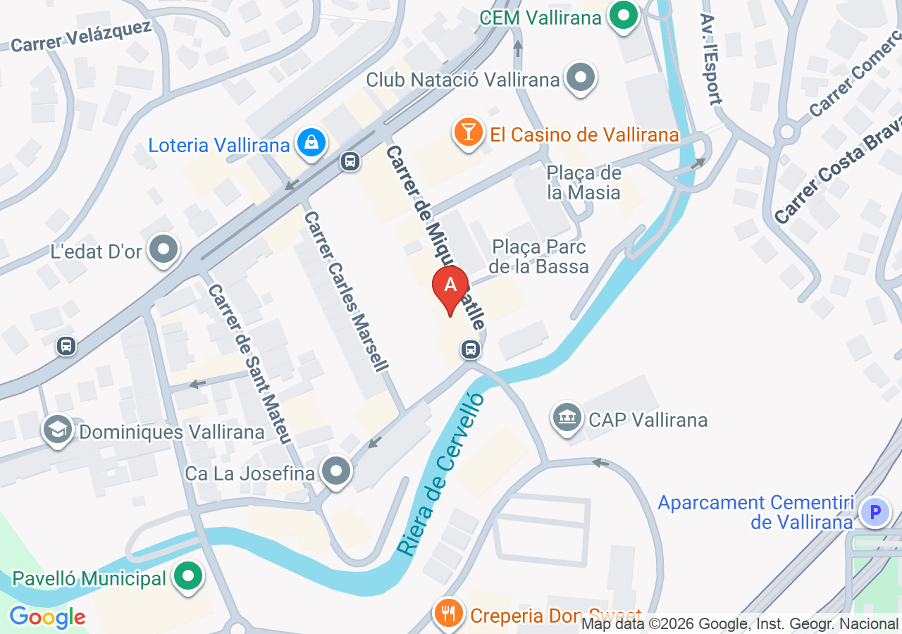 Ubicación de Autoescuela Freixedas