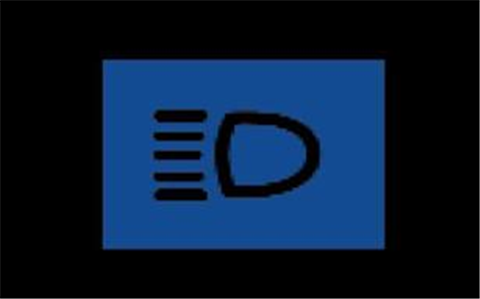 Imagen de la pregunta DGT: ¿Dónde está prohibido circular con la luz larga encendida?