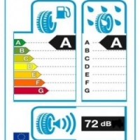Pregunta DGT: En un neumático nuevo, la imagen de la etiqueta proporciona información sobre aspectos de seguridad...